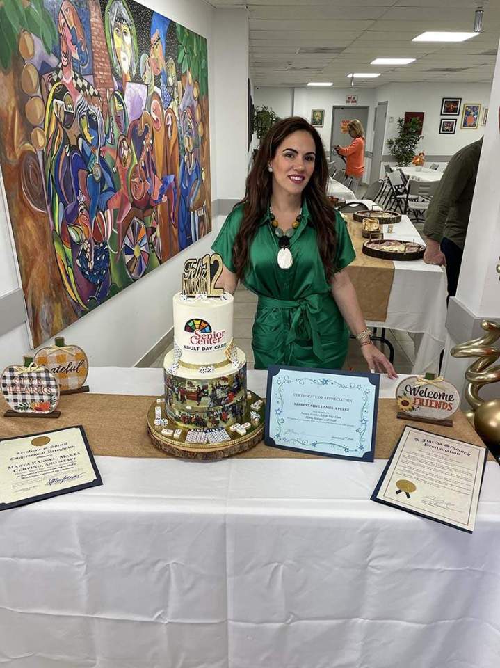 Celebración del evento del centro de día para adultos South Miami