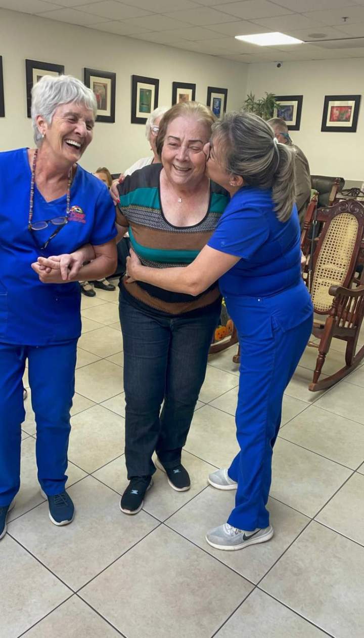 A moment of sharing South Miami